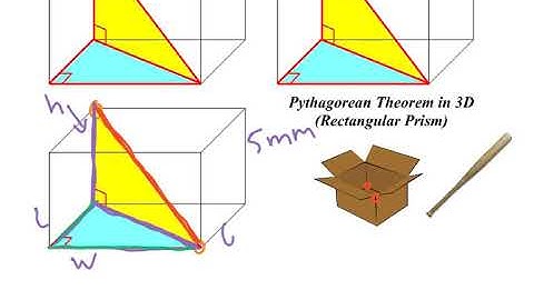 Pythagorean Theorem in a Prism