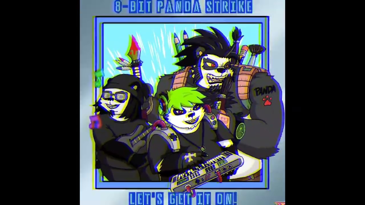 8-Bit Panda Strike - Let's Get It On - Visual Music Video adlı videoyu YouTube'da izle