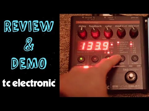 REVIEW | TC Electronic - Nova Delay ND-1| DEMO - YouTube