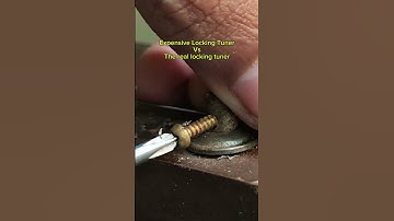 EXPENSIVE VS THE REAL LOCKING TUNER!! #guitar