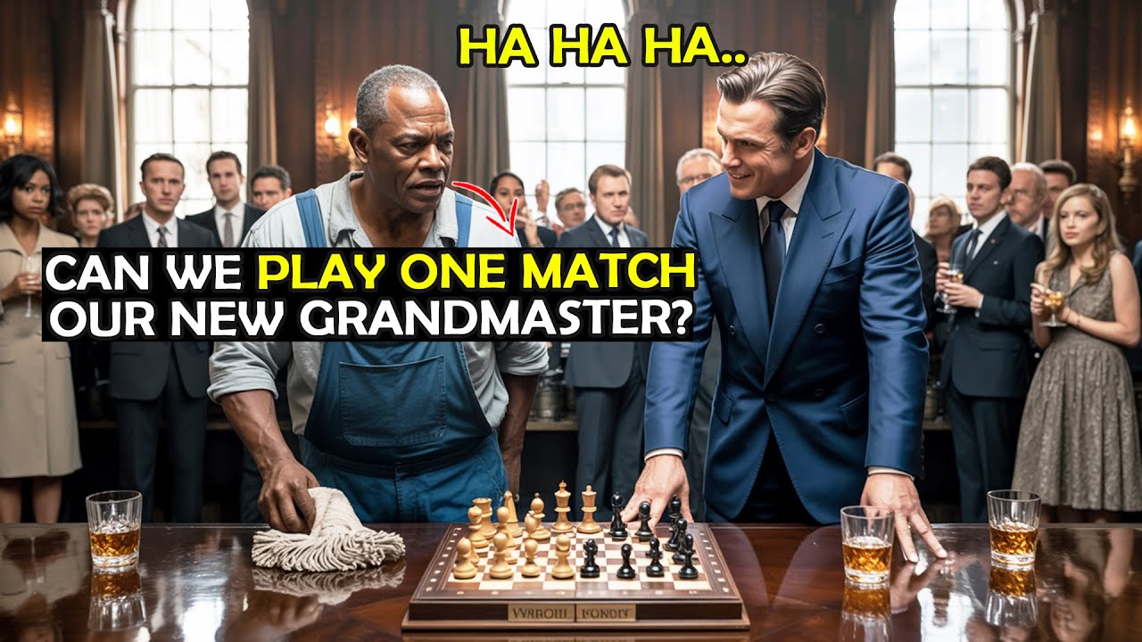 Grandmaster MOCKs a Janitor to Play Chess for FUN—But Instantly Regrets It After Her First Move!