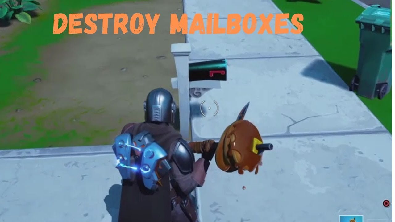 Destroy 5 mailboxes  epic challenge week  2.