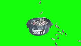 Top Free Plastic Bottles Falling Into Recycle Bin Green Screen Animated 3D Ultra Pack