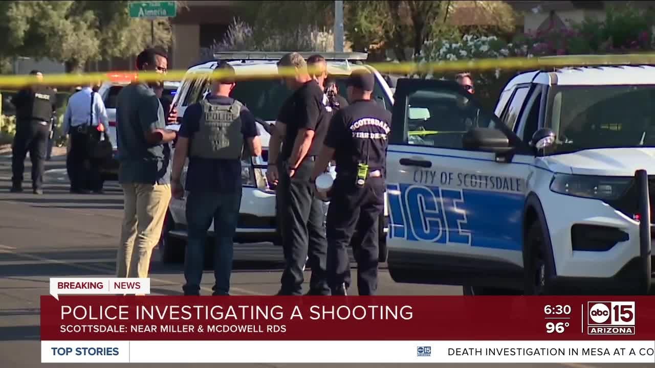 Man dead, suspect in custody after Scottsdale shooting near Miller and ...