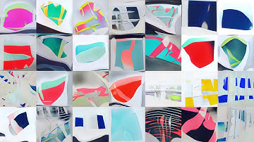 Transfer learning example on Runway ML