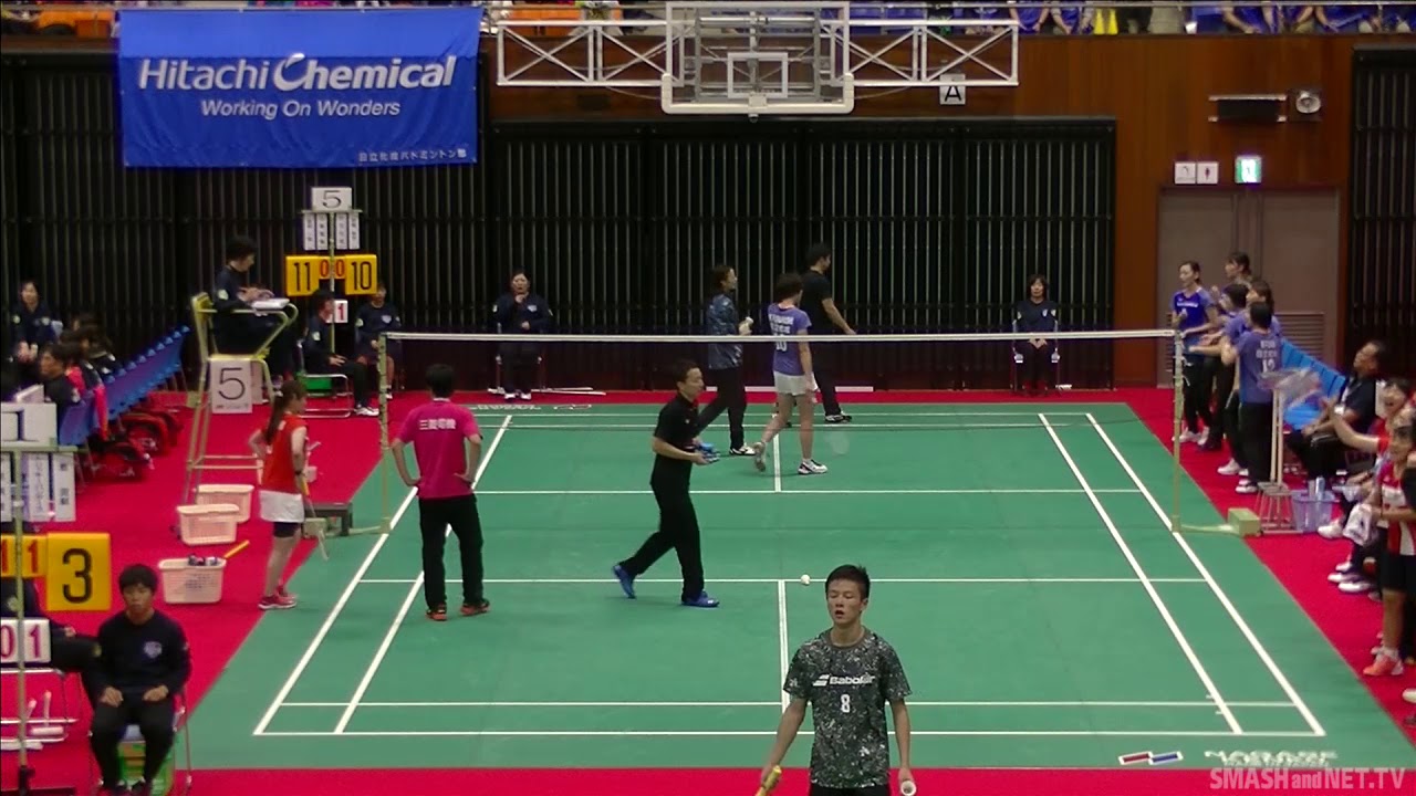 舟橋佳歩（日立化成）vs 南部一伽（三菱電機）WS第2日・第三試合【S／J