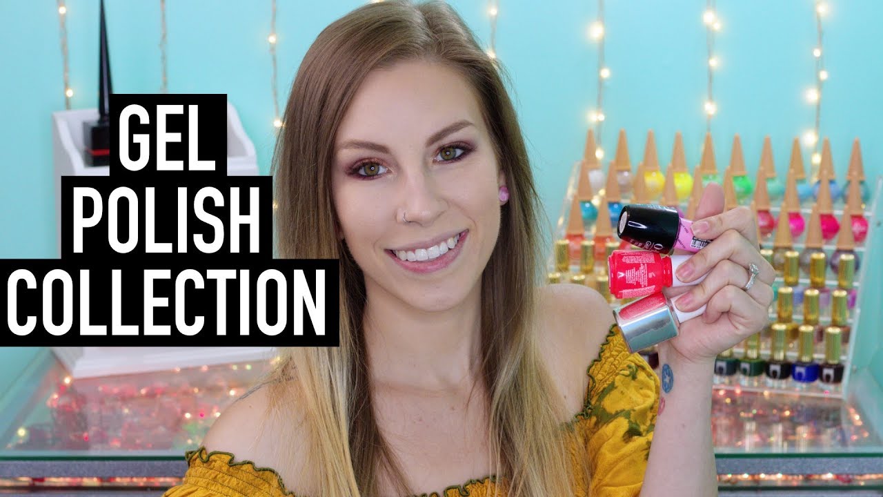 My Gel Nail Polish Collection! YouTube