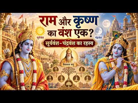 भगवान राम सूर्यवंशी, कृष्ण चंद्रवंशी! दोनों वंशों का क्या है संबंध? | Ram Krishna Vansh Connection