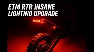 Electro & Co. ETM RTR Tail Light Blinkers, Horn, Underglow Lights installation How-To.