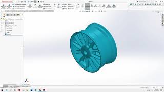 SolidWorks 2016 Part Design (Rim), (Blower lower housing and upper housing)
