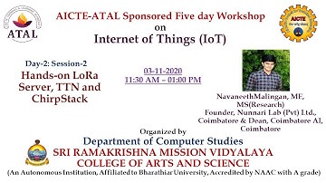 Day2 Session2(hands-on LoRa Server, TTN, and ChirpStack