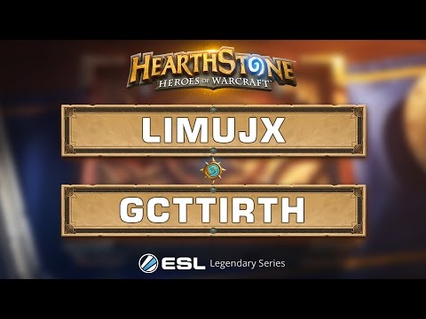 Hearthstone - Lifecoach vs. gcttirth - ESL Legendary Series Season 2 - Week 1 Final