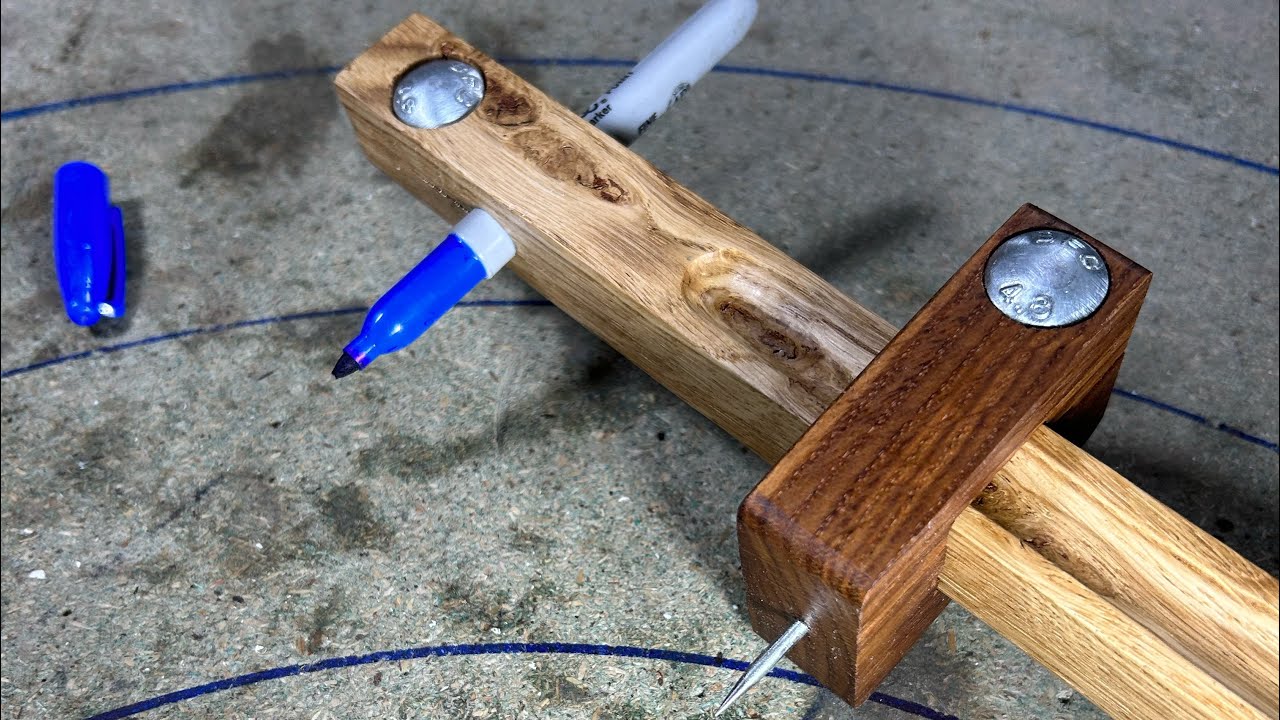 Making A Beam Compass | DIY - YouTube