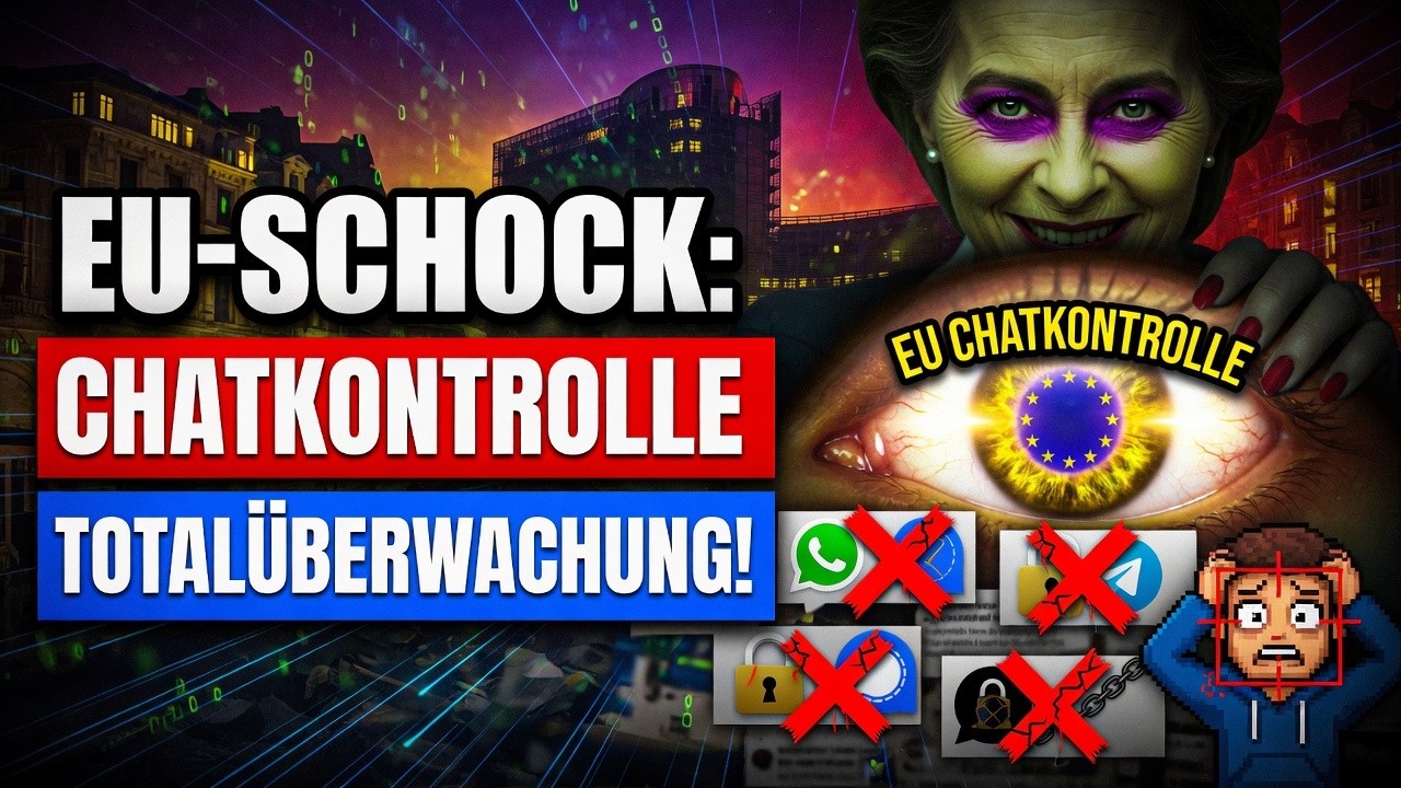 EU-SCHOCK: Chatkontrolle DURCHGEWINKT – Liest Brüssel bald alles mit?!