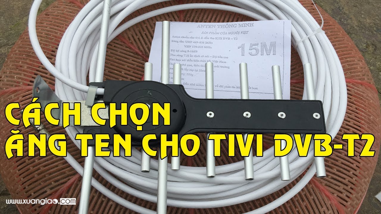 Hướng dẫn chọn Angten tivi DVB T2 thế hệ mới - YouTube