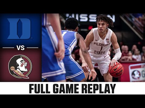 Duke vs. Florida State Full Game Replay | 2023-24 ACC Men's Basketball