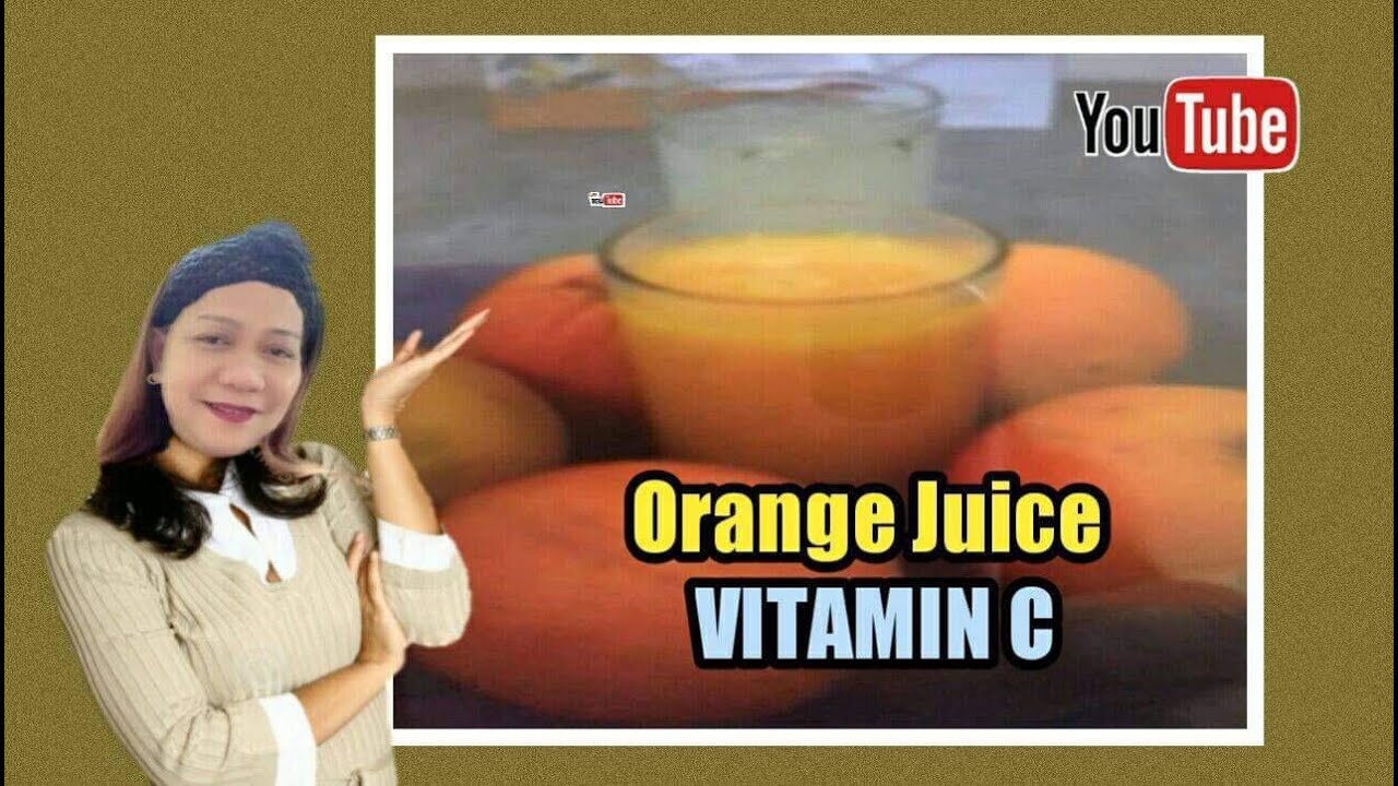lets take vitamin C every morning 