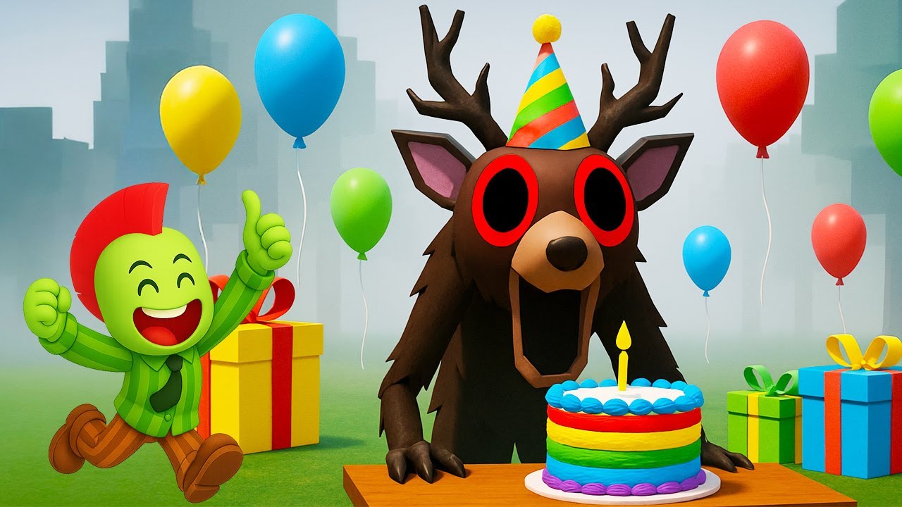 Job Krijgt Verjaardag Einde In 99 Nachten In Het Bos... In Roblox!