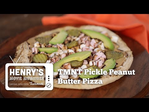 TMNT Pickle Peanut Butter Pizza | Henry