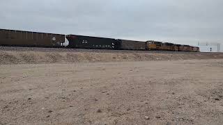 EB UP Empty Coal Train At Daggett CA! #bigbossrailfanner