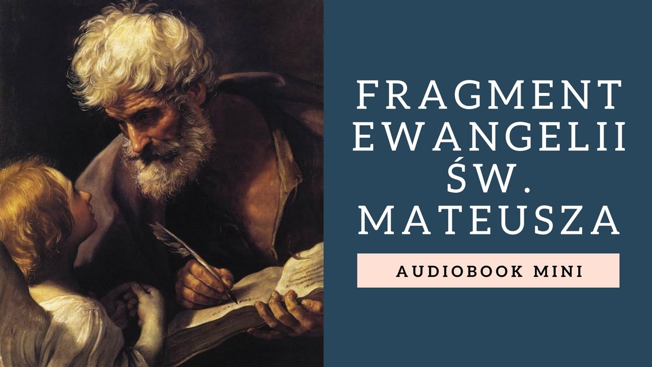 Fragment ewangelii św. Mateusza - Audiobook mini - YouTube