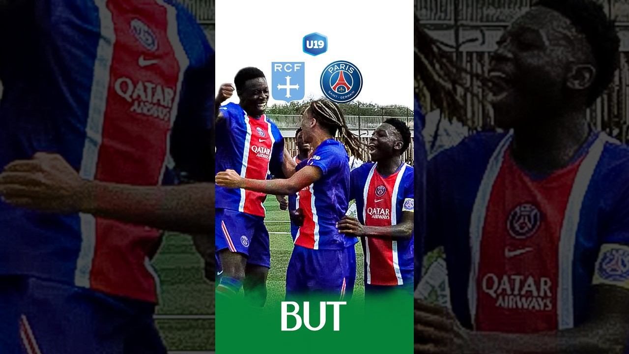 U19 NAT - RACING X PSG - 4 BUTS