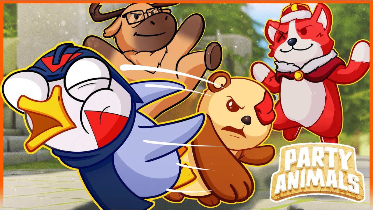 THE FUNNIEST GAME EVER IS BACK & I AM TERRIBLE... [PARTY ANIMALS] w/FRIENDS