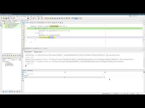 CS161 8.1 Recursive Void Methods