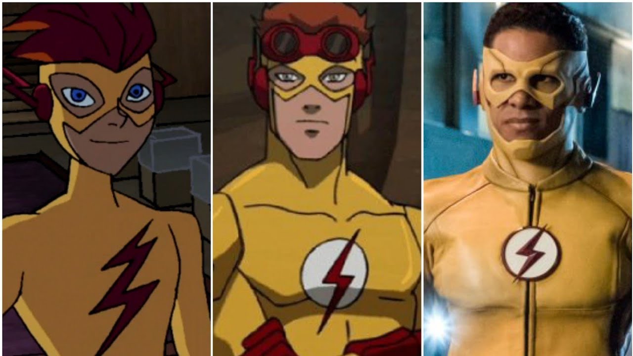 "Wally West" Evolution in Cartoons & Shows. (DC Comics) - YouTube