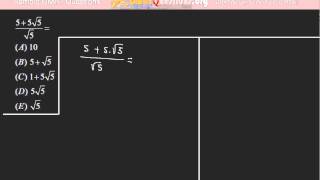 GMAT Questions - Algebra - Exponents & Roots - Question 3