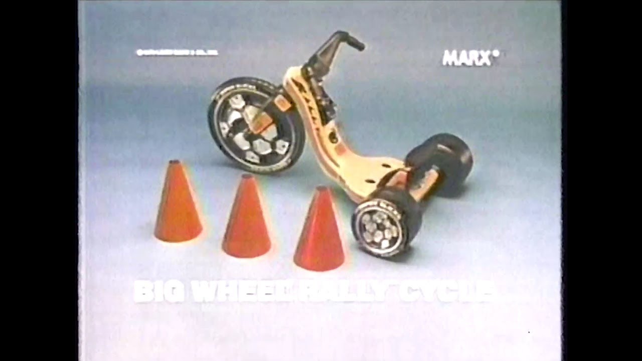 Big Wheel Rally Cycle (Marx) TV Commercial - 1979