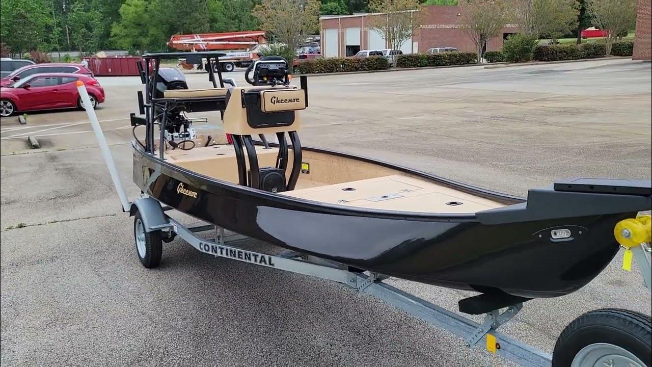 Custom Gheenoe LT25 with Aluminum Center Console by Big Franks Outdoors 