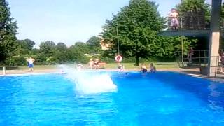 5m Triple Backflip Session - Gero, Schmatzi, Dustin, Rafi // Splashdiving Crew Salzgitter
