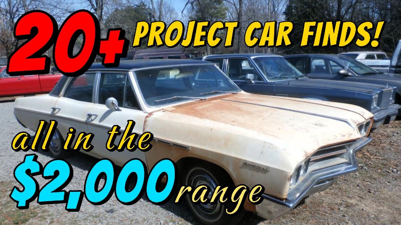 21 Amazing Project Cars in the $2,000 range For sale by owner
