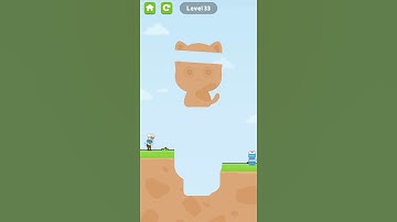 Slice to Save All Levels gameplay #lvl33#games#shorts