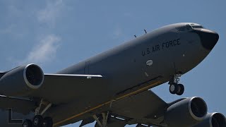 KC-135R Performs a Missed Approach | Pease ANGB (PSM)