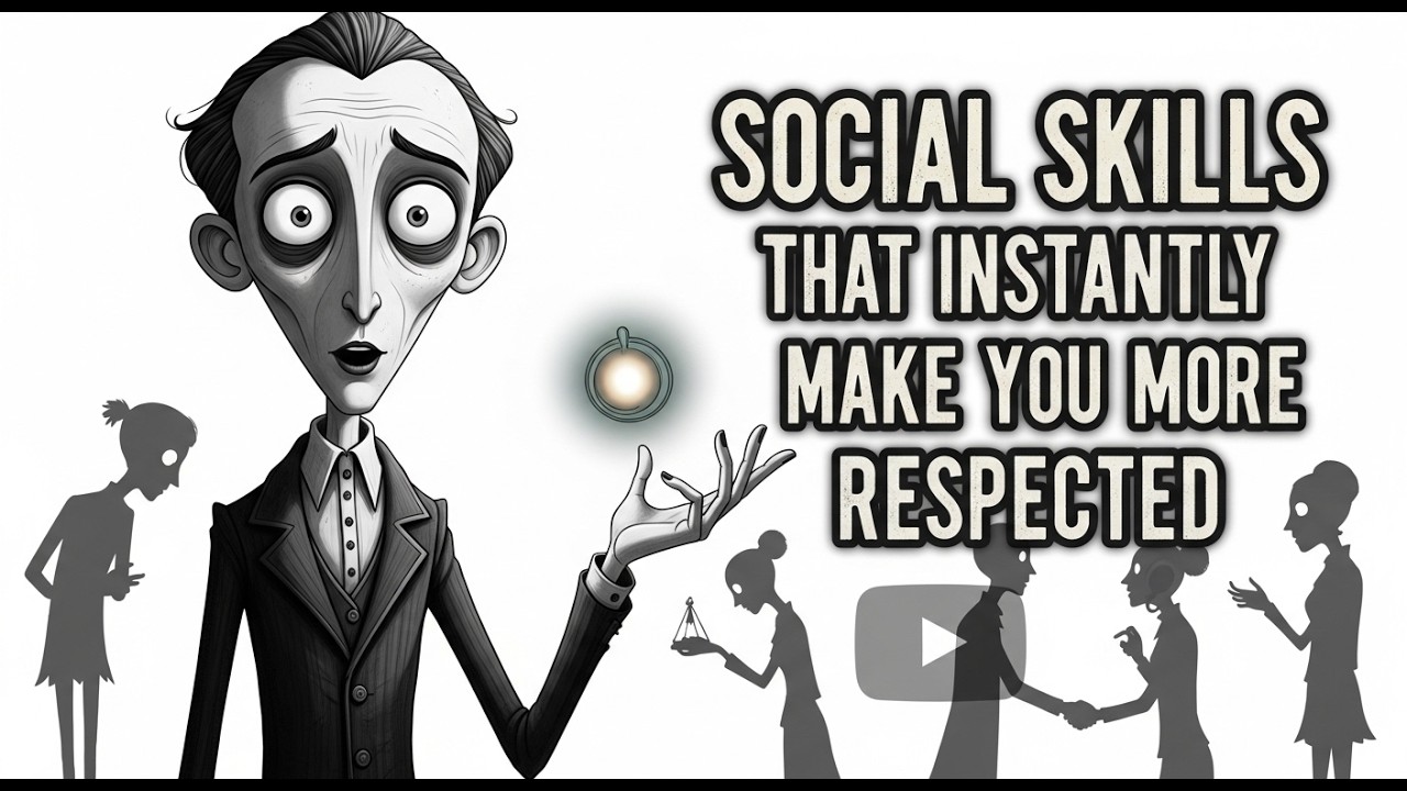 Social Skills That Instantly Make You More Respected | #animation #growthmindset #selfimprovement