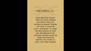 The Fool Tarot Card | A Leap of Faith or a Warning? | Venus in Scorpio Tarot