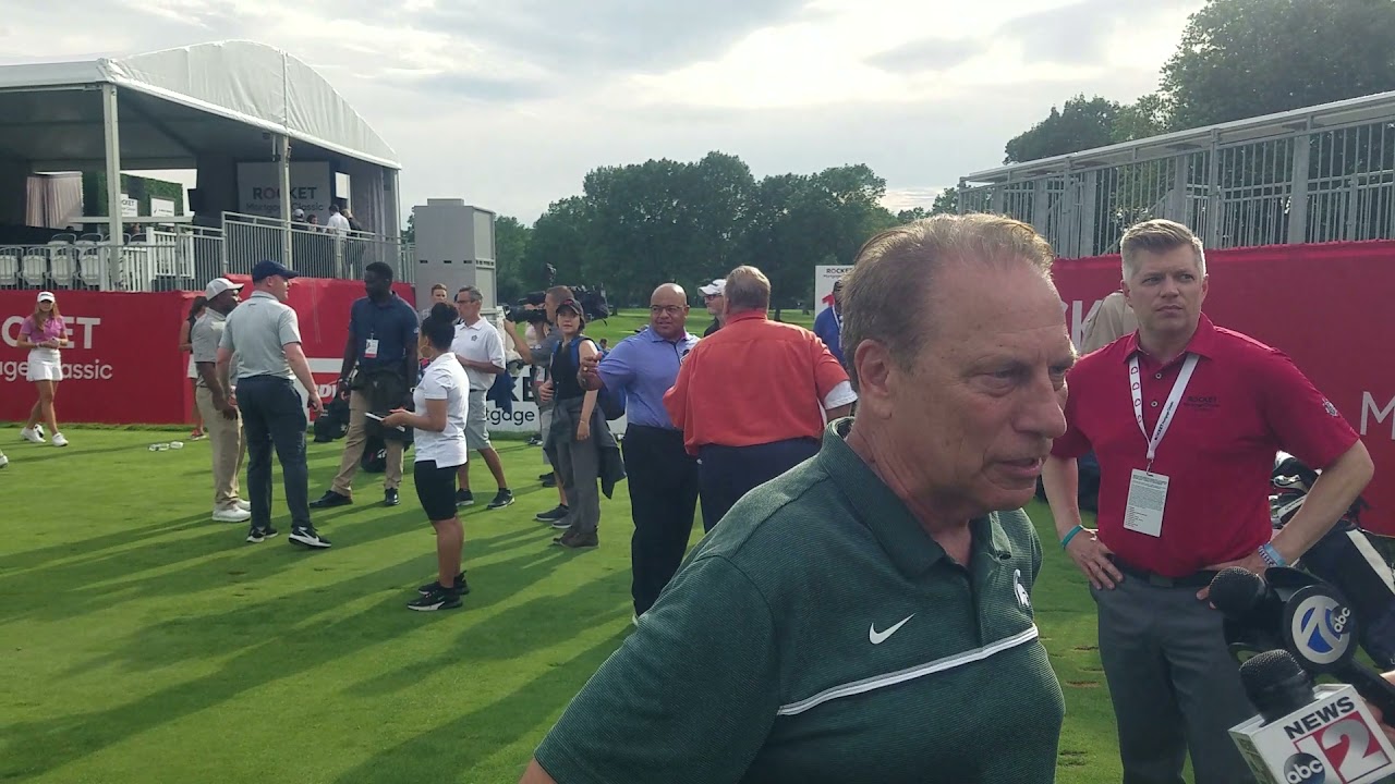 Rocket Mortgage Classic AREA 313 Celebrity Scrambled MSU Coach Tom Izzo