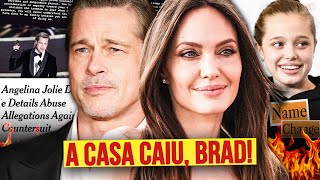 BRAD PITT vs ANGELINA E FILHOS: O fim do império Hollywoodiano