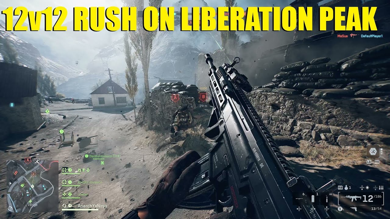 12vs12 Rush on Liberation peak is better than Conquest? - Battlefield 6 open beta