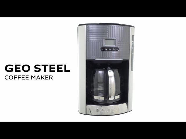 Russell Hobbs Geo Steel Kaffebryggare 25270-56 - YouTube