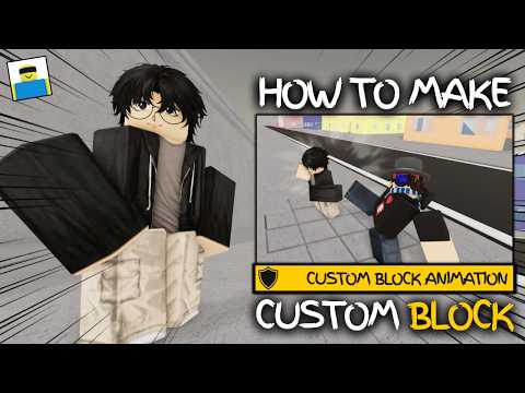 HOW TO MAKE CUSTOM BLOCK IN JJS SKILL BUILDER | Jujutsu Shenanigans Roblox