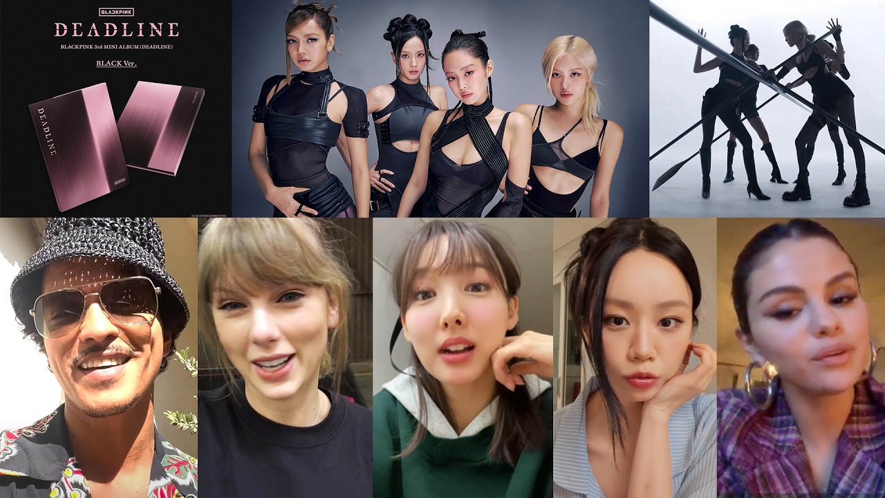 Famous Reaction on Blackpink Record Breaking song 'GO' & Album 'Deadline'