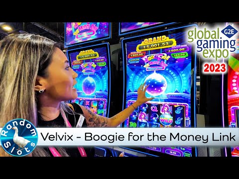 #G2E2023 Velvix   Boogie for the Money Link Slot Machine Preview