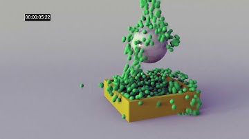 Blender Particle Physics Simulation
