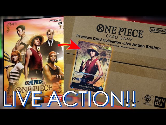 LIVE ACTION ONE PIECE CARDS! | One Piece Card Game Premium