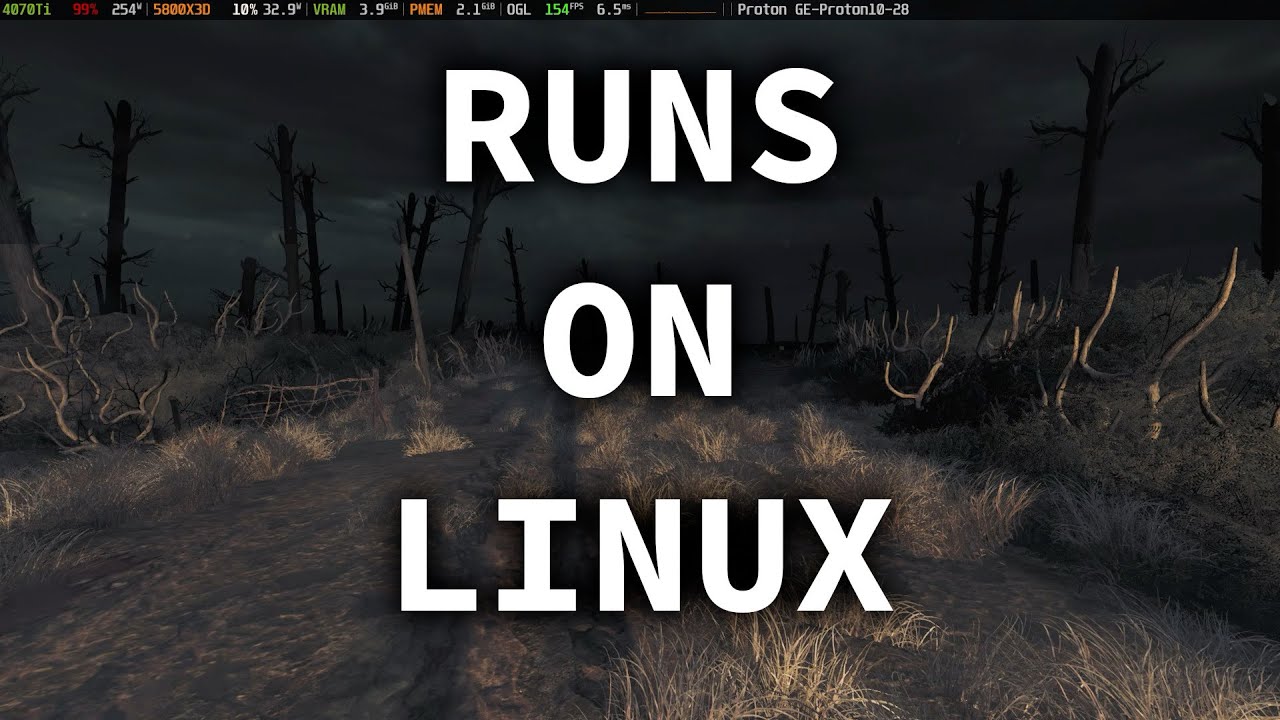 Amnesia: The Bunker Runs on Linux