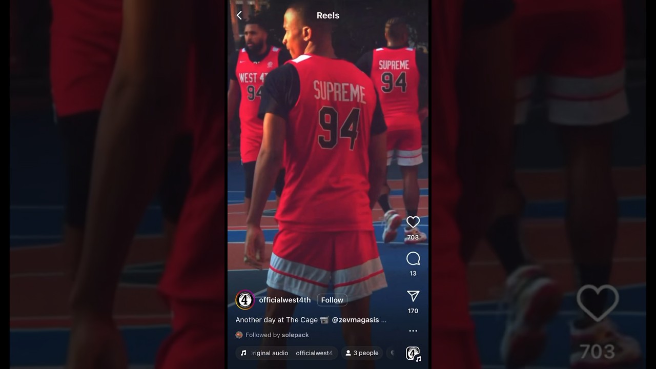 Supreme FW23 Teaser Video ⛹️‍♂️ 