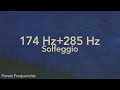 174 + 285 Hz Healing Frequencies | Pain Relief, Physical Healing &amp; Deep Relaxation | 3 Hours